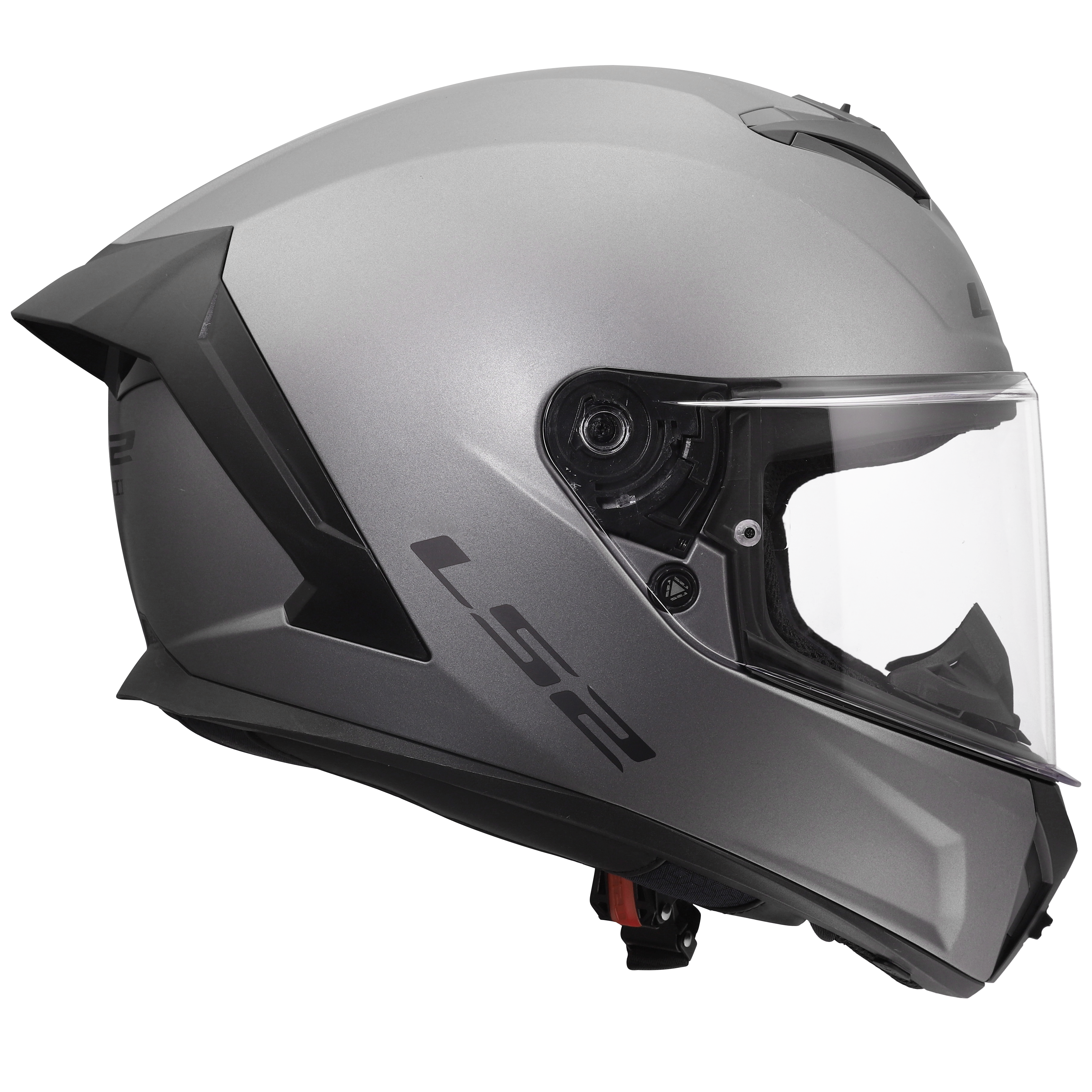 LS2 FF820 RAPID III SOLID MATT TITANIUM 168200007 (1)